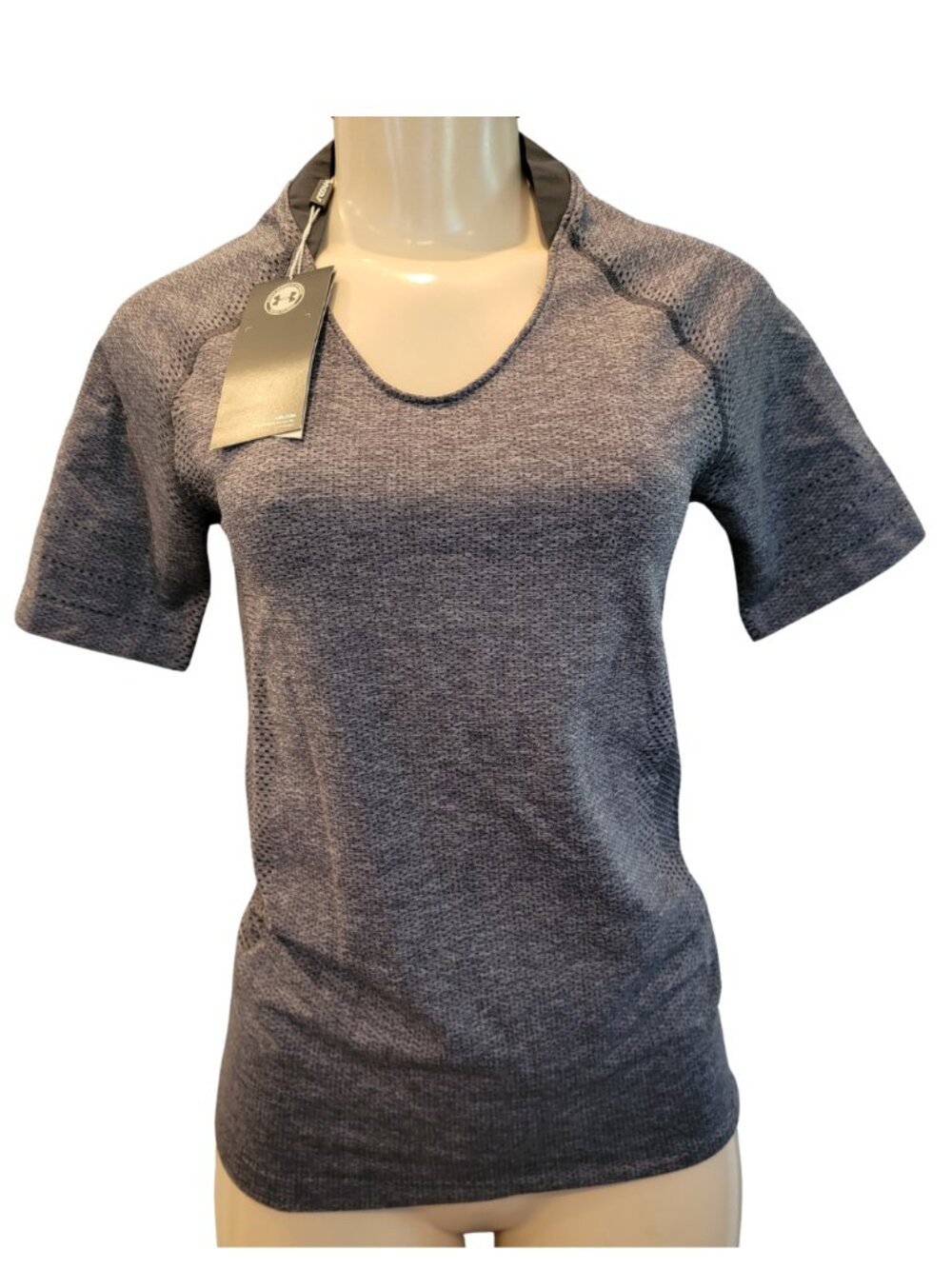 Under Armour Gray Compression Top Short Sleeve Women